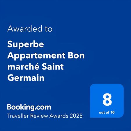 Superbe Appartement Bon Marche Saint Germain Free Netflix باريس المظهر الخارجي الصورة