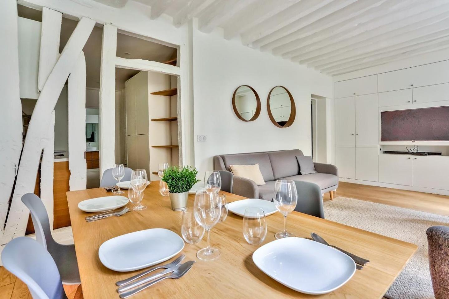 Superbe Appartement Bon Marche Saint Germain Free Netflix باريس المظهر الخارجي الصورة