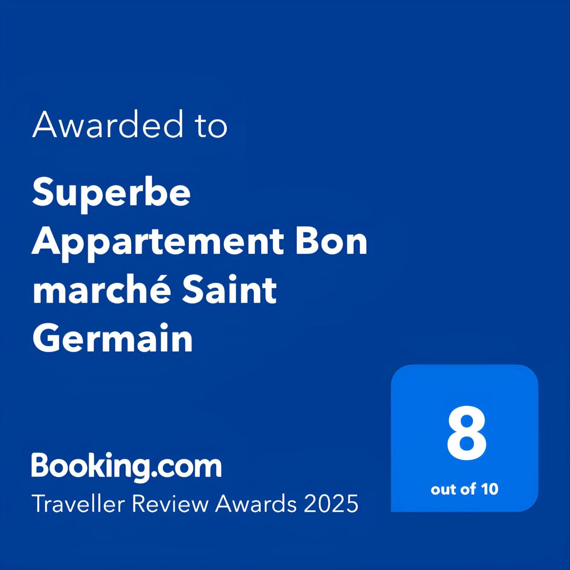 Superbe Appartement Bon Marche Saint Germain Free Netflix باريس المظهر الخارجي الصورة